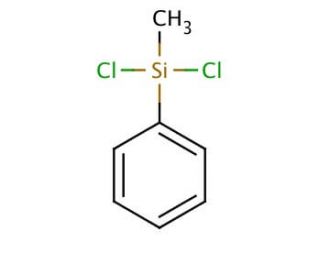 Dichloro(methyl)phenylsilane (CAS 149-74-6) - chemical structure image