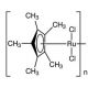 Dichloro(pentamethylcyclopentadienyl)ruthenium(III) polymer (CAS 96503-27-4) - chemical structure image