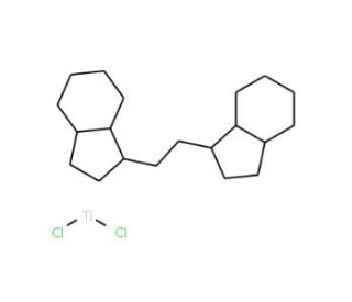 Dichloro[(S,S)-ethylenebis(4,5,6,7-tetrahydro-1-indenyl)]titanium(IV) (CAS 83462-46-8) - chemical structure image