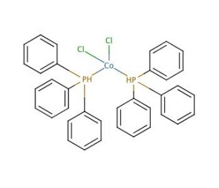 Dichlorobis(triphenylphosphine)cobalt(II) (CAS 14126-40-0) - chemical structure image