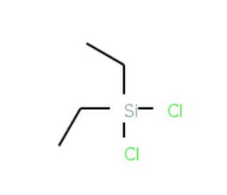 Dichlorodiethylsilane (CAS 1719-53-5) - chemical structure image