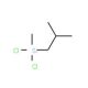 Dichloroisobutylmethylsilane (CAS 18028-96-1) - chemical structure image