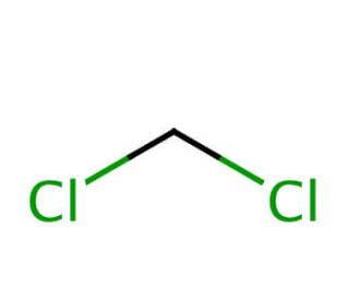Dichloromethane (CAS 75-09-2) - chemical structure image