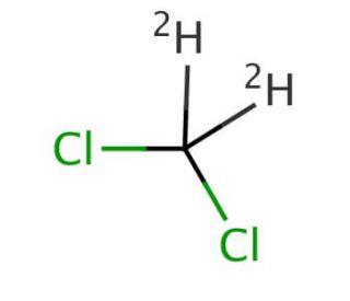 Dichloromethane-d2 (CAS 1665-00-5) - chemical structure image
