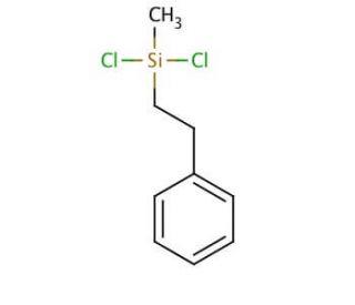 Dichloromethyl(2-phenethyl)silane (CAS 772-65-6) - chemical structure image