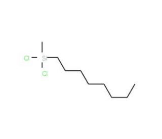 Dichloromethyl-n-octylsilane (CAS 14799-93-0) - chemical structure image