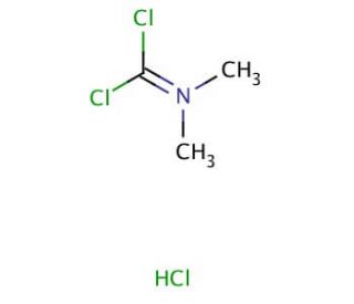 Dichloromethylene-dimethyliminium chloride (CAS 33842-02-3) - chemical structure image