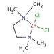 Dichloro(N,N,N′,N′-tetramethylethylenediamine)zinc (CAS 28308-00-1) - chemical structure image