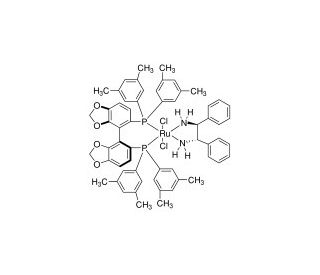 Dichloro[(S)-5,5&prime;-bis[di(3,5-xylyl)phosphino]-4,4&prime;-bi-1,3-benzodioxole][(1S,2S)-1,2-diphenylethylenediamine]ruthenium(II) (CA