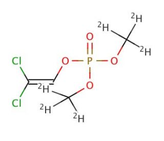 Dichlorvos-d6 (CAS 203645-53-8) - chemical structure image