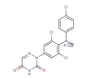 Diclazuril (CAS 101831-37-2) - chemical structure image
