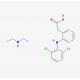 Diclofenac diethylamine (CAS 78213-16-8) - chemical structure image
