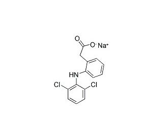 Diclofenac Sodium (CAS 15307-79-6) - chemical structure image