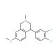 Diclofensine Hydrochloride (CAS 34041-84-4) - chemical structure image
