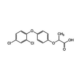 Diclofop - chemical structure image