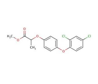 Diclofop-methyl (CAS 51338-27-3) - chemical structure image