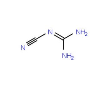 Dicyandiamide (CAS 461-58-5) - chemical structure image