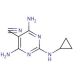 Dicyclanil (CAS 112636-83-6) - chemical structure image