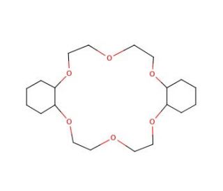 Dicyclohexano-18-crown-6 (CAS 16069-36-6) - chemical structure image