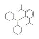Dicyclohexyl-(2,6-diisopropylphenyl)phosphine (CAS 1053657-07-0) - chemical structure image