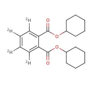 Dicyclohexyl phthalate-3,4,5,6-d4 (CAS 358731-25-6) - chemical structure image
