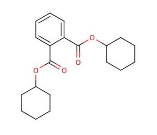 Dicyclohexyl phthalate (CAS 84-61-7) - chemical structure image