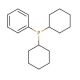 Dicyclohexylphenylphosphine (CAS 6476-37-5) - chemical structure image