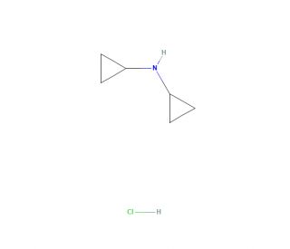 Dicyclopropylamine hydrochloride (CAS 246257-69-2) - chemical structure image