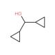 Dicyclopropylmethanol (CAS 14300-33-5) - chemical structure image