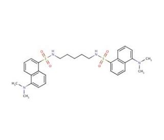 Didansylcadaverine (CAS 55521-24-9) - chemical structure image