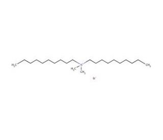 Didecyldimethylammonium bromide (CAS 2390-68-3) - chemical structure image
