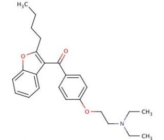 Dideiodo Amiodarone - chemical structure image