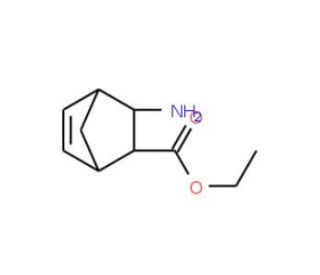 diendo-3-Amino-bicyclo[2.2.1]hept-5-ene-2-carboxylic acid ethyl ester (CAS 105786-34-3) - chemical structure image