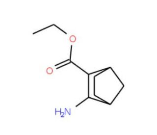 diendo-3-Amino-bicyclo[2.2.1]heptane-2-carboxylic acid ethyl ester (CAS 95630-77-6) - chemical structure image