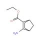 diendo-3-Amino-bicyclo[2.2.1]heptane-2-carboxylic acid ethyl ester (CAS 95630-77-6) - chemical structure image