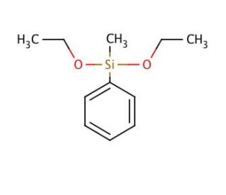 Diethoxy(methyl)phenylsilane (CAS 775-56-4) - chemical structure image