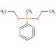 Diethoxy(methyl)phenylsilane (CAS 775-56-4) - chemical structure image