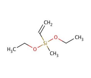 Diethoxy(methyl)vinylsilane (CAS 5507-44-8) - chemical structure image