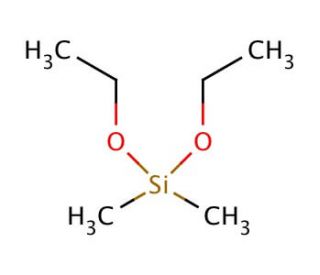 Diethoxydimethylsilane (CAS 78-62-6) - chemical structure image