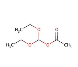 Diethoxymethyl acetate (CAS 14036-06-7) - chemical structure image