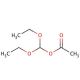 Diethoxymethyl acetate (CAS 14036-06-7) - chemical structure image