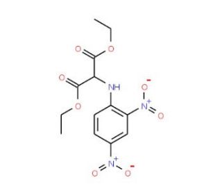 Diethyl [(2,4-dinitrophenyl)amino]malonate - chemical structure image