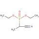 Diethyl (1-cyanoethyl)phosphonate (CAS 29668-61-9) - chemical structure image