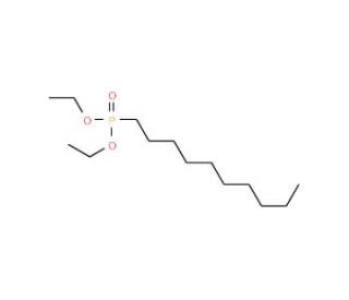Diethyl 1-decylphosphonate (CAS 16165-68-7) - chemical structure image