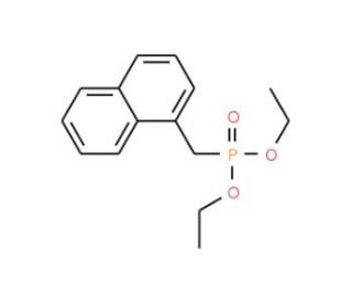 Diethyl 1-naphthylmethylphosphonate (CAS 53575-08-9) - chemical structure image