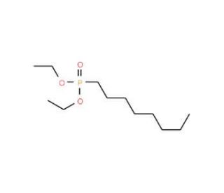 Diethyl 1-octylphosphonate (CAS 1068-07-1) - chemical structure image