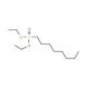 Diethyl 1-octylphosphonate (CAS 1068-07-1) - chemical structure image