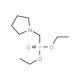 Diethyl 1-Pyrrolidinemethylphosphonate (CAS 51868-96-3) - chemical structure image