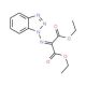 Diethyl (1H-benzotriazol-1-yl)iminomalonate (CAS 100796-79-0) - chemical structure image