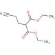Diethyl 2-(2-cyanoethyl)malonate (CAS 17216-62-5) - chemical structure image